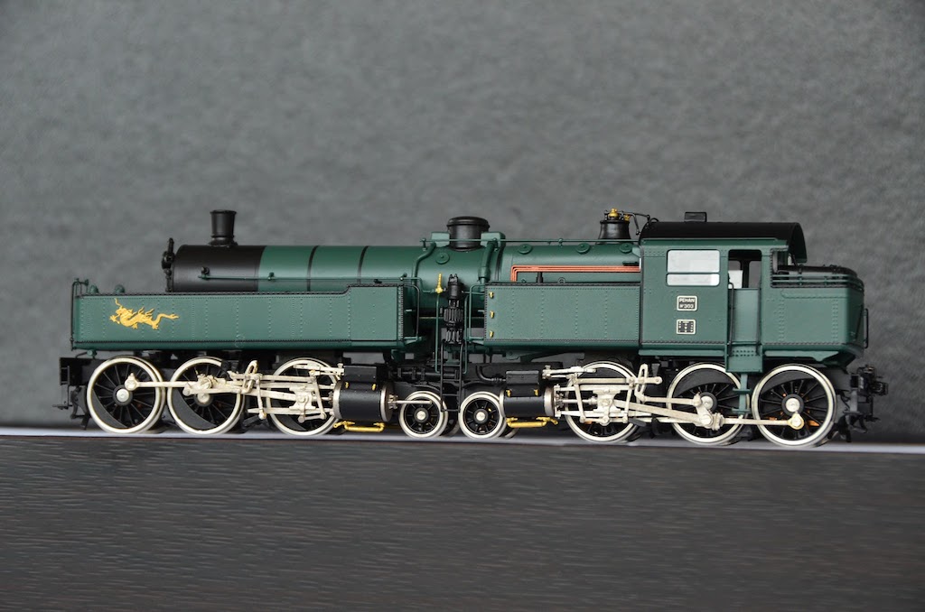 031-130 Du Bousquet Steam Locomotive HO-001/7