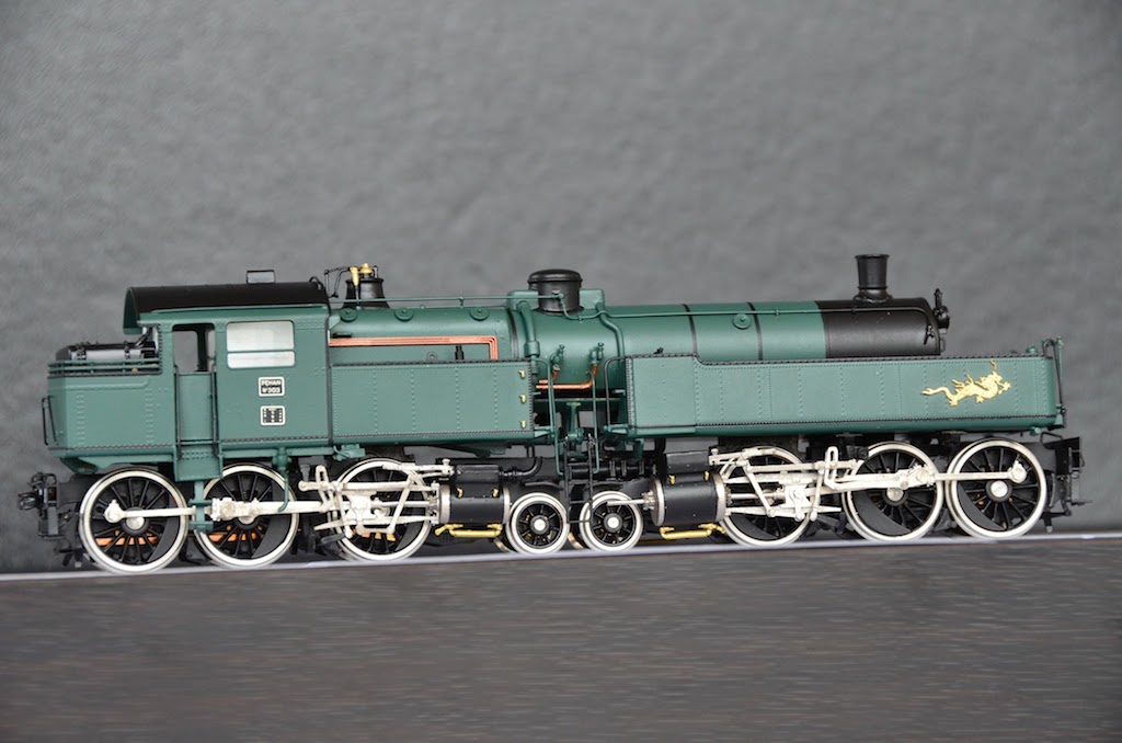 031-130 Du Bousquet Steam Locomotive HO-001/7