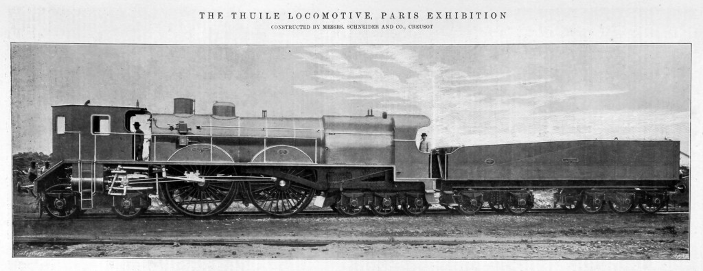 French “The Thuile” Cab Forward Steam Locomotive HO-012/2