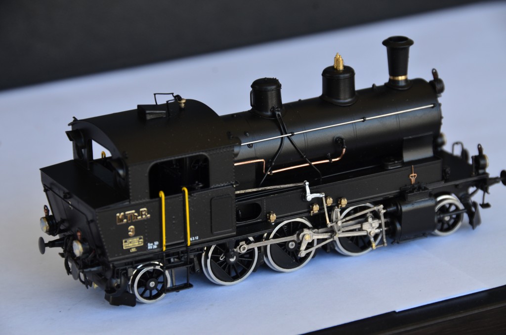 MThB Ec 3/5 No.3 Steam Locomotive Historical HO-022/4