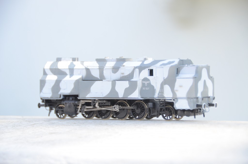 DRB Baureihe 93 Panzerzug Steam Locomotive HO-036/2