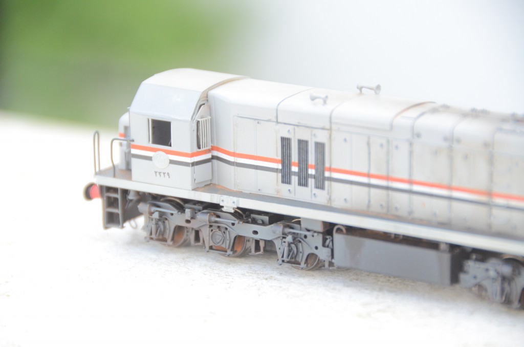 Egyptian Railway GE C18-7i #2329 Diesel Locomotive HO-040/3
