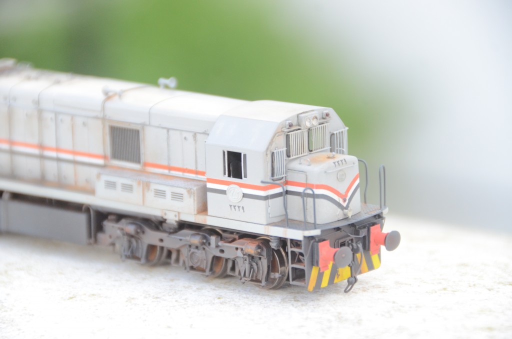 Egyptian Railway GE C18-7i #2329 Diesel Locomotive HO-040/3