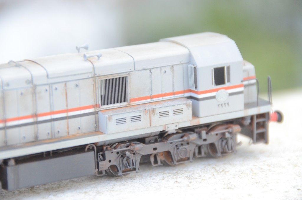 Egyptian Railway GE C18-7i #2329 Diesel Locomotive HO-040/3