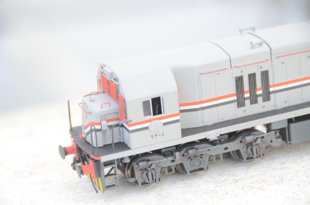 Egyptian Railway GE C18-7i #2301 Diesel Locomotive HO-040/1